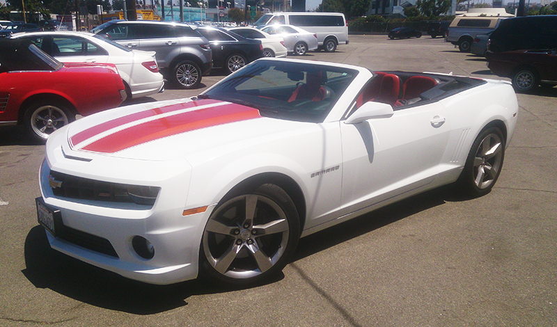 Chevy Camaro SS Convertible For Rent